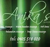 Anikas Massage Therapy - Accommodation NT