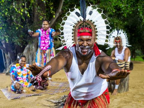 Tjapukai Aboriginal Cultural Park - Accommodation NT 1