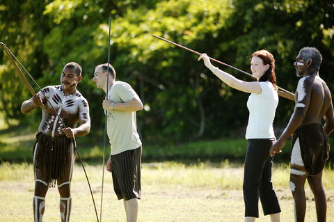 Tjapukai Aboriginal Cultural Park - Accommodation NT 5