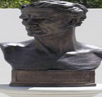 Adam Lindsay Gordon Bronze Bust - Accommodation NT