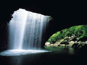 Natural Bridge, Springbrook National Park - Accommodation NT 0