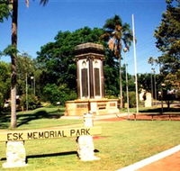 Esk War Memorial and Esk Memorial Park - Accommodation NT