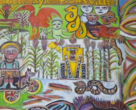 The Painting Of Life By Mirka Mora - Accommodation NT 2