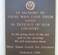 Koumala War Memorial - Accommodation NT