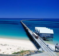 Full-Day Busselton Jetty Train Ride  Dophin Discovery