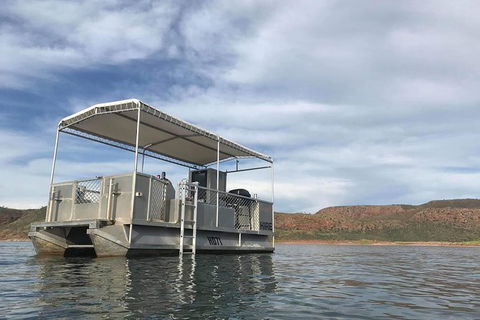 Lake Argyle BBQ Pontoon Hire Half Day - Accommodation NT 0