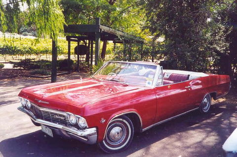 CHEVY CONVERTIBLE Package For 2 People- Wine Lunch Cheese & Chocolate From Melb. - Accommodation NT 1