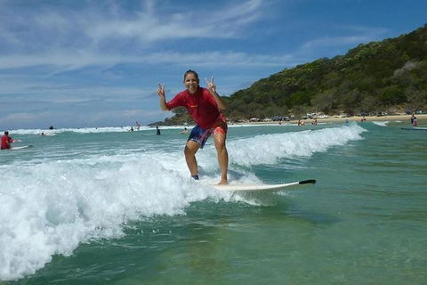 Rainbow Beach Surf School: 2 Hour Main Beach Surf Lesson - Accommodation NT 0