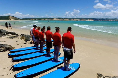 Rainbow Beach Surf School: 2 Hour Main Beach Surf Lesson - Accommodation NT 7