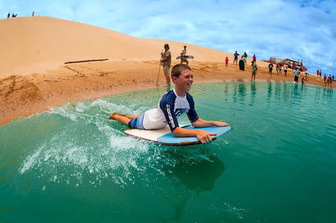Full-Day 1770 Tour By LARC Amphibious Vehicle Including Sandboarding And Bustard Head Lightstation - Accommodation NT 6