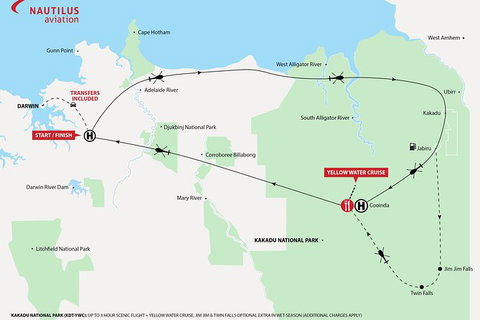 Kakadu National Park Helicopter Tour From Darwin - Accommodation NT 4