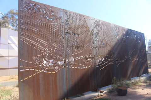 Berri Bridge Mural - Accommodation NT 1