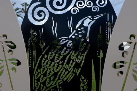 Lyrics, Landscapes And Lintels - Leeton Public Art Trail - Accommodation NT 2
