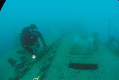 Ex HMAS Hobart Dive Site - Accommodation NT 1