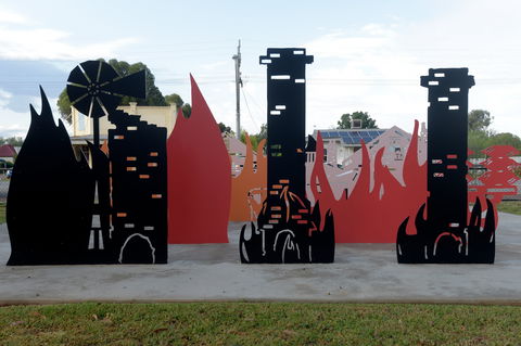 Lyrics, Landscapes And Lintels - Leeton Public Art Trail - Accommodation NT 1
