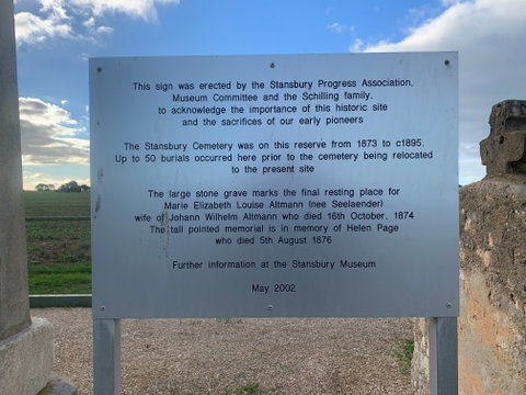 Stansbury Historic Cemetery - Accommodation NT 2