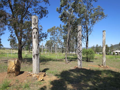 Heritage Sculptures At Pensioners Hill Lookout - Accommodation NT 1