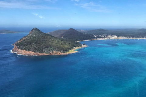 40-45 Minute Port Stephens And Stockton Beach Helicopter Flight - For 2 - Accommodation NT 4