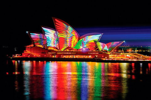 Private Vivid Sydney Harbour Cruise For Up To 20 Guests - Accommodation NT 0