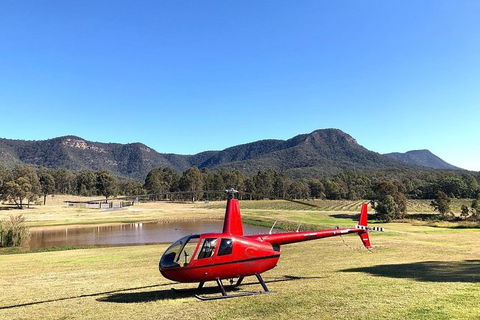 Private Helicopter Flight To Hunter Valley With A La Carte Lunch - For 2 - Accommodation NT 1
