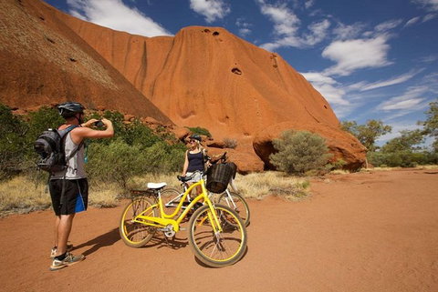 From Yulara: Discover Uluru Half Day Bike Tour - Accommodation NT 3