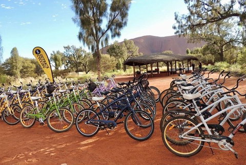 From Yulara: Discover Uluru Half Day Bike Tour - Accommodation NT 1