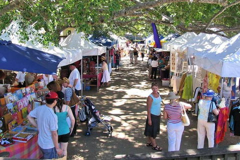Sunshine Coast Eumundi Markets Return Minibus Transfer - NT Tourism 0