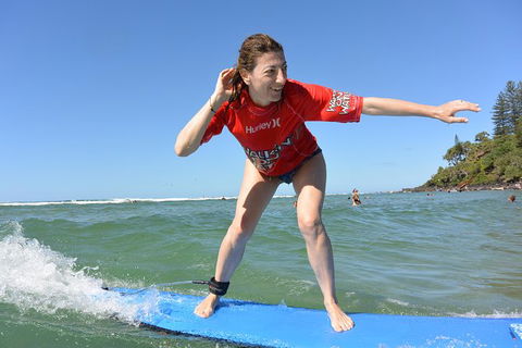 Learn To Surf Group Lesson - Walkin On Water - Coolangatta,Gold Coast,AUSTRALIA - NT Tourism 1