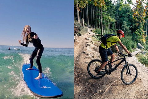 Surf Lesson, EMtn Bike, Local Brewery = One Epic Day Tour - NT Tourism 0