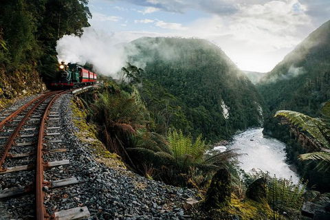 King River Rafting Day Trip From Queenstown To Strahan And Return Including The West Coast Wilderness Railway - Accommodation NT 0