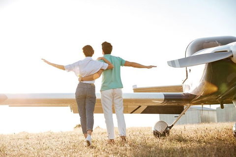 Romance Aircraft Flight + Scenic Tour + 3 Course Lunch + Beer Tasting + Hamper - Accommodation NT 0