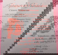 Emperor's Garden Chinese Restaurant - NT Tourism