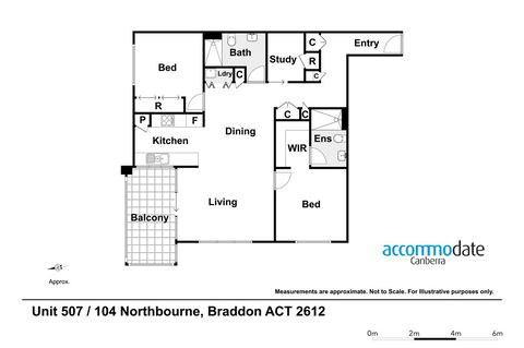 IQ Smart Apartments 704 Braddon ACT - Accommodation NT 5