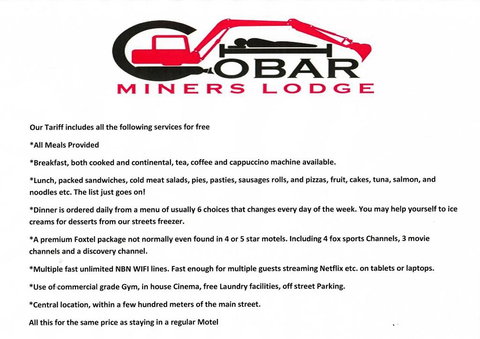 Cobar Miners Lodge - Accommodation NT 1