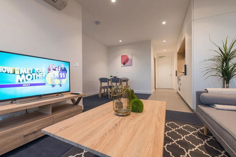 Cozy Melbourne Star 2 Bedroom Apartment Docklands - Accommodation NT 1