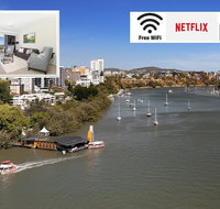 Executive Lux 3 Bedroom - Brisbane CBD - Views - Pool - Wifi - Free parking - Accommodation NT