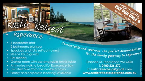 Rustic Retreat Esperance - Accommodation NT 33