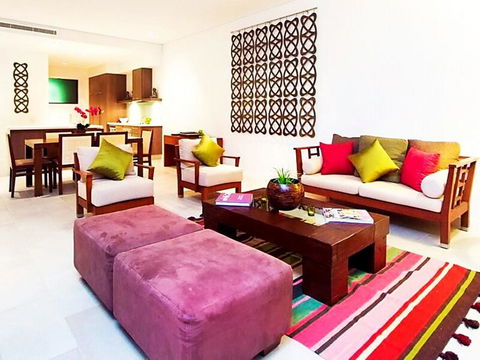 Temple 121 Modern Spacious Palm Cove 2 Brm 2 Bth Resort Apartment With Courtyard - Accommodation NT 3
