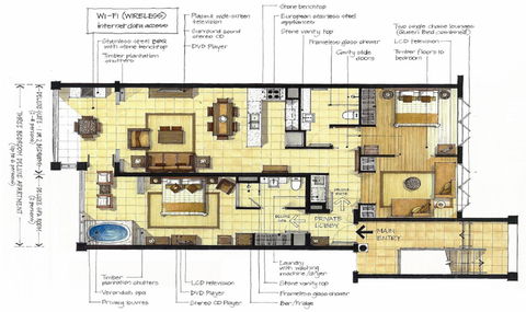 Beach Club Port Douglas Luxury Apartments - Accommodation NT 18