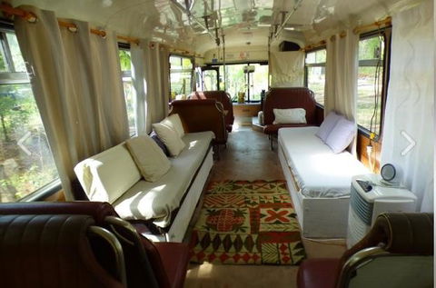 Yamba Hinterland Bush Retreat - Vintage Bus Stay - Accommodation NT 2