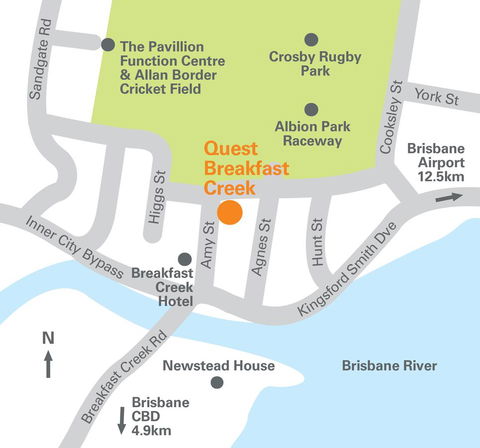 Quest Breakfast Creek - Accommodation NT 13