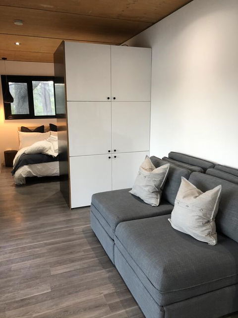 Absolute Riverfront Shipping Container Cabin - NT Tourism 3