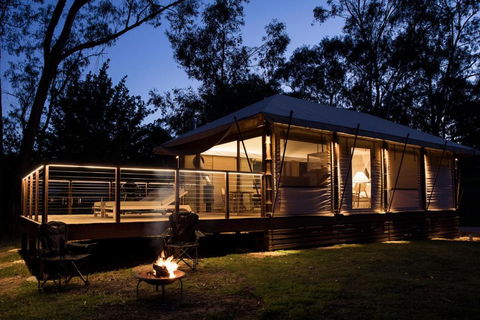Luxury Riverside Glamping Tents - Adults Only Retreat - NT Tourism 0
