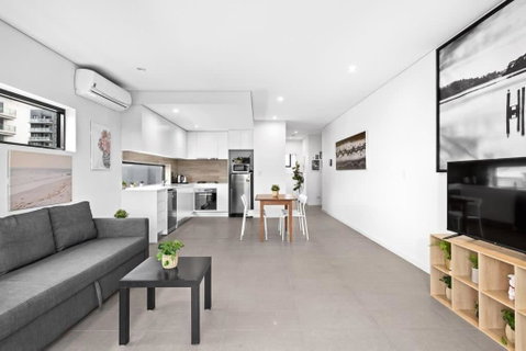 New Modern 2BR 2baths Apt In Homebush Sleeps 6 - Accommodation NT 0
