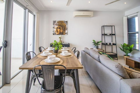 ZEN CENTRAL CBD - Affordable 3-Bdrm Apt In The Heart Of Darwin City - Accommodation NT 3