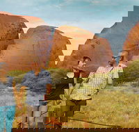 Ayers Rock 4 Tour Combo Complete Uluru Base Walk at Sunrise Valley of the Winds at Sunrise Kata Tjuta Sunset and Uluru Sunset - Accommodation NT