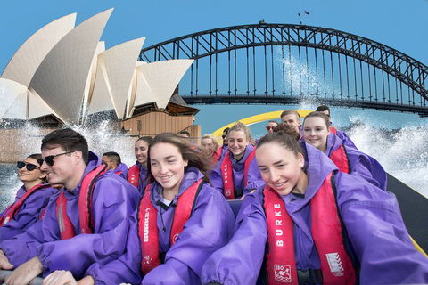 30-Minute Sydney Harbour Jet Boat Ride: Thunder Twist - Accommodation NT 1