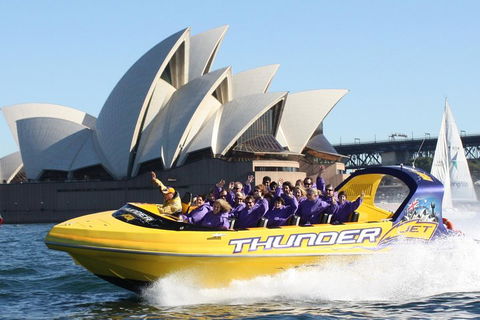 30-Minute Sydney Harbour Jet Boat Ride: Thunder Twist - Accommodation NT 3