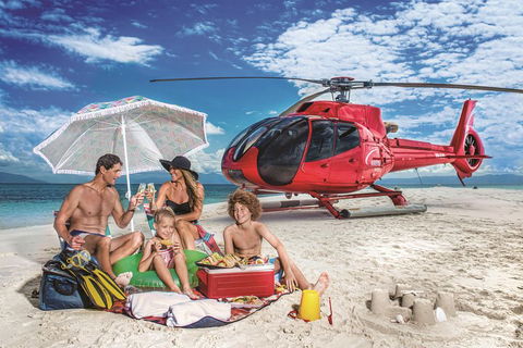Private Helicopter Tour: Reef Island Snorkeling And Gourmet Picnic Lunch - Accommodation NT 0