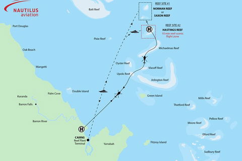 Great Barrier Reef Scenic Helicopter Tour And Cruise From Cairns - Accommodation NT 4